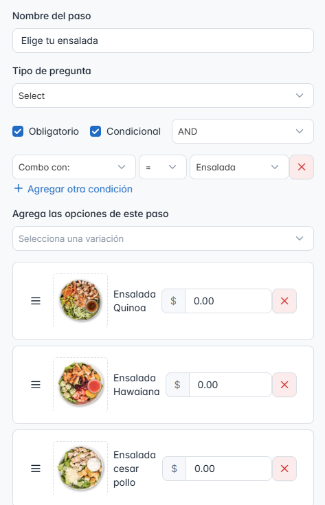Combo torta