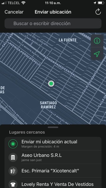 Agregar nueva dirección