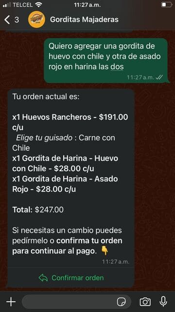 Platillos de la Categoría