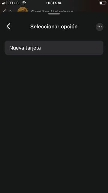 Agregar nueva dirección