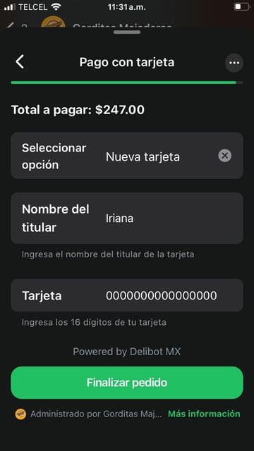 Selección de domicilio