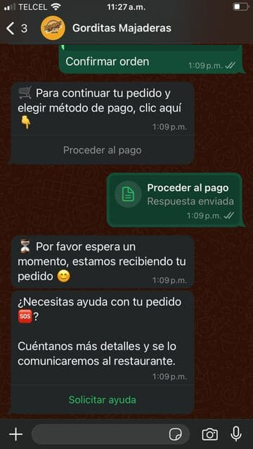 Platillos de la Categoría