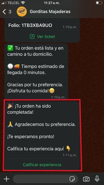 Selección de domicilio