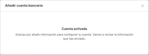 Cuenta activada